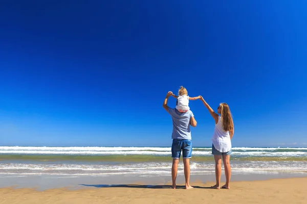 Feliz férias em família ! — Fotografia de Stock