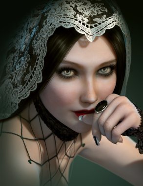 Siyah ve beyaz, 3d Cg