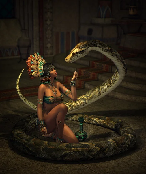 Голая Женщина Со Змеями