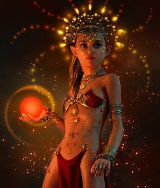 Yangın Lumi, 3d Cg