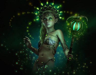 Yeşil Lumi, 3d Cg