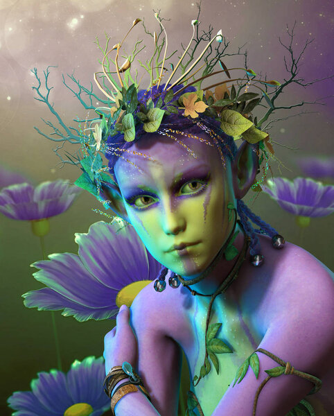 Niamye Sylphe, 3d CG