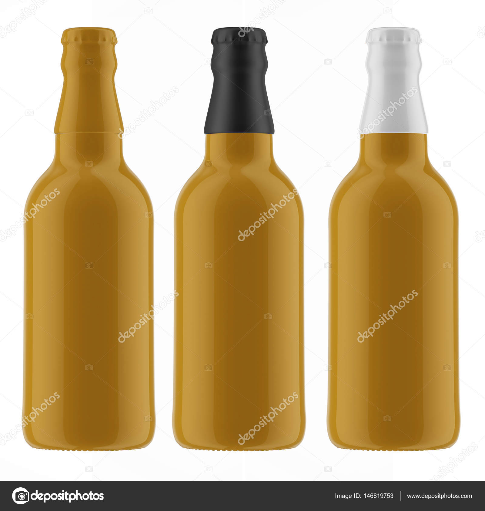 Download Yellow Bottles Of Cold Beer Stock Photo C Vareika Tamara 146819753 PSD Mockup Templates