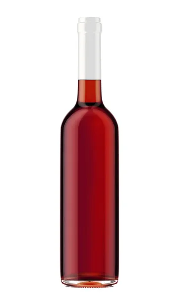 Red wine bottle — Stock Photo, Image