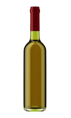 şarap şeffaf yeşil şişe 