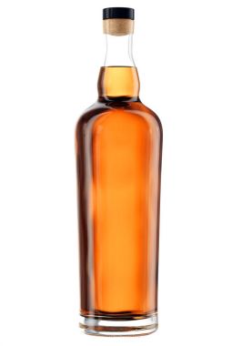 viski şişesi ile ahşap tıpa 