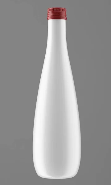 Beyaz damla şeklindeki şişe 