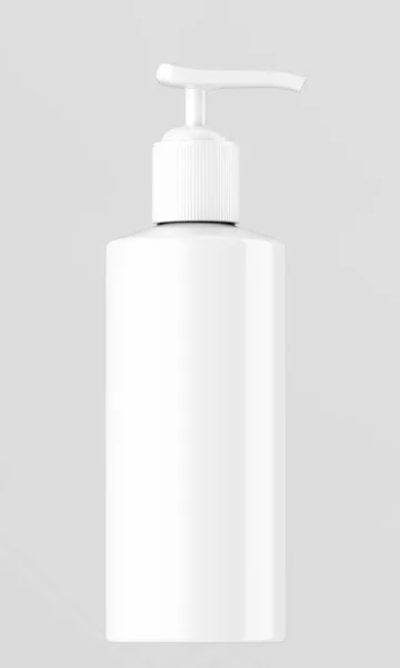 Dağıtıcı ile plastik kozmetik şişe 