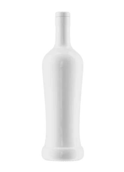 Botol rum putih — Stok Foto