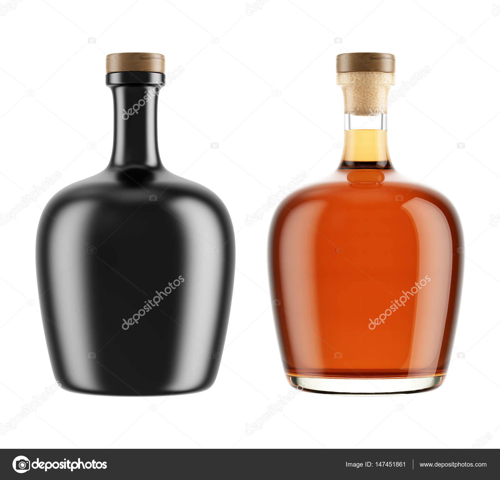 Download Cognac Bottles With Wooden Bungs Stock Photo C Vareika Tamara 147451861 PSD Mockup Templates