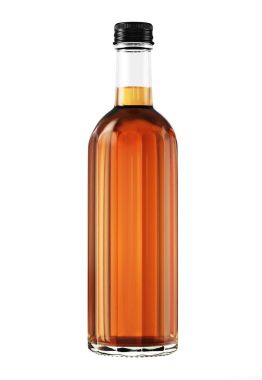 siyah kap ile tam ROM şişesi 