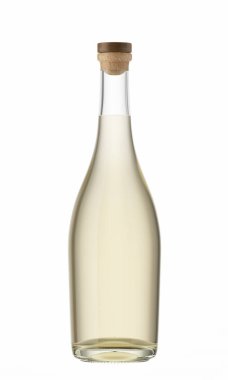  şeffaf şampanya şişesi