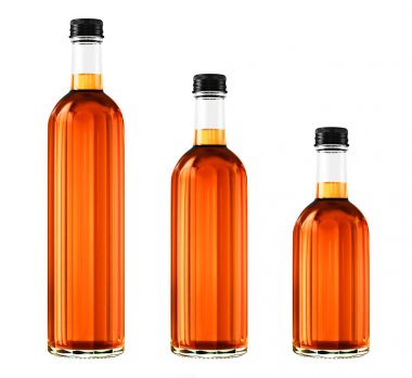 konyak şişesi irili ufaklı kümesi 