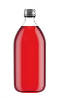 cam şişe kırmızı içecek 