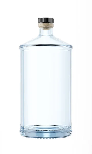 alkollü içecek için alışılmadık cam şişe