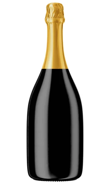 şampanya şişesi altın top