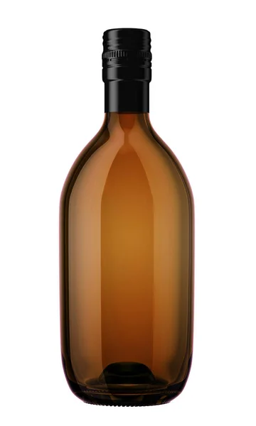 Bottiglia marrone scotch — Foto Stock