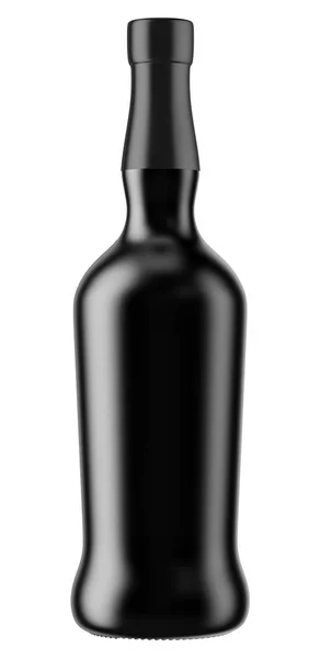 Botol wiski hitam — Stok Foto