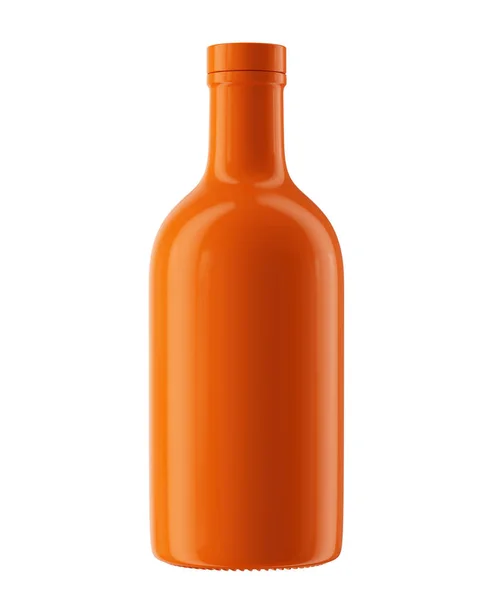 Garrafa de licor de laranja — Fotografia de Stock