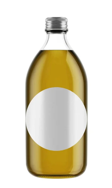 Cam şişe yeşil içecek 