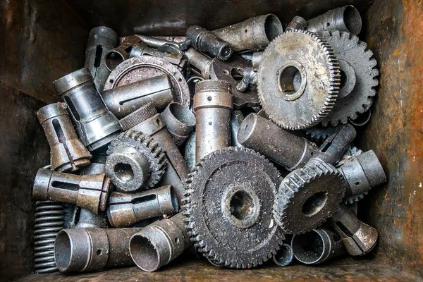 As partes de trabalho de máquinas e engrenagens — Fotografia de Stock
