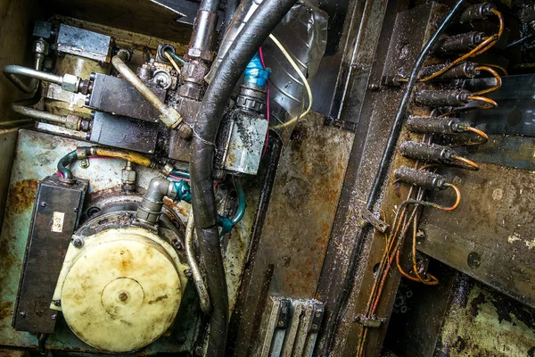 yakın mesafeden eski makine