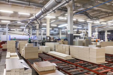mobilya fabrika üretim hattı