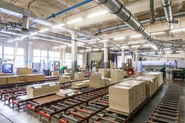 mobilya fabrika üretim hattı
