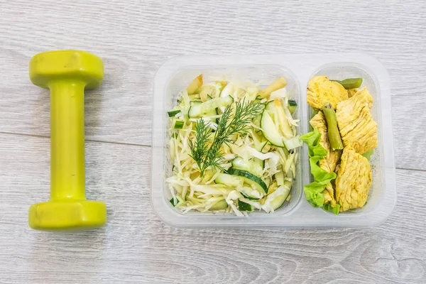 Taze yemek spor için