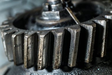 Vintage vites makro görünümü.