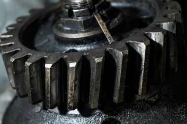 Vintage vites makro görünümü.