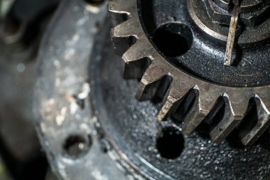 Vintage vites makro görünümü.