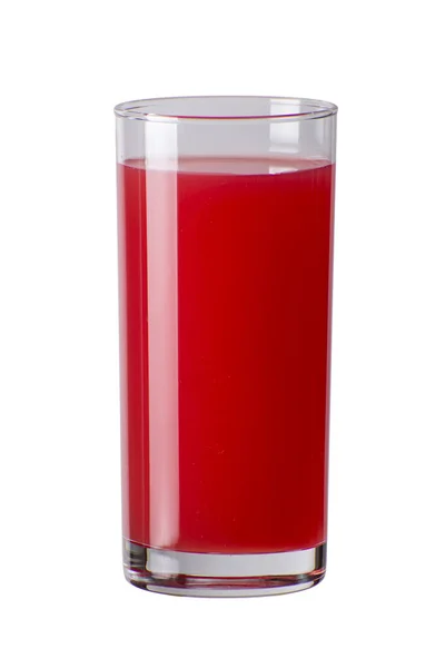 Glass of red orange juice — Stock Photo, Image