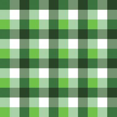 İskoç sorunsuz Tartan ekose Retro kare masa örtüsü modeli. Yeşil renk, doku vektör arka plan tasarımı kumaş ve dekor