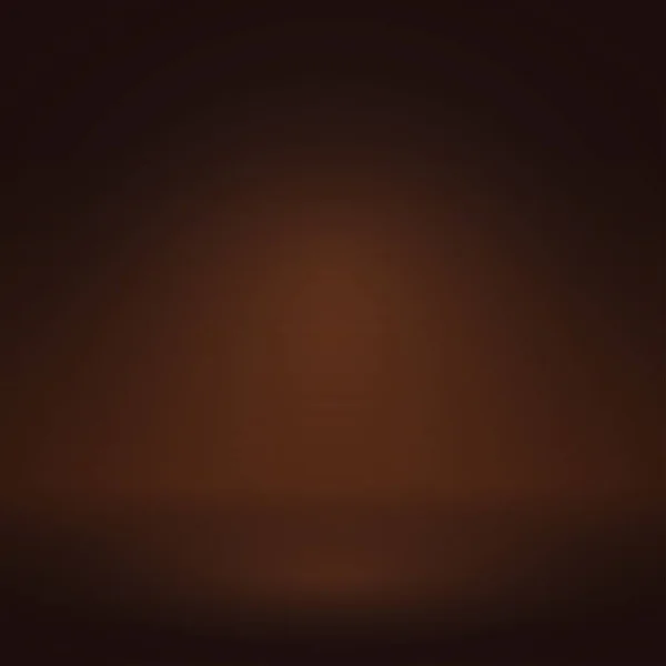 Vector van chocolade bruin lege studio kamer achtergrond, sjabloon mock up voor de weergave van inhoud of product. — Stockvector