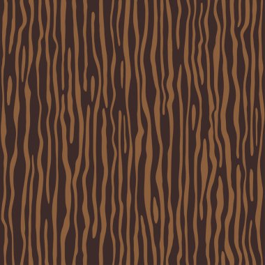 Kahverengi wenge ahşap duvar tahta, tablo veya zemin yüzeyi. Kesme doğrama yaban domuzu. Artoon ahşap doku, vektör sorunsuz arka plan.