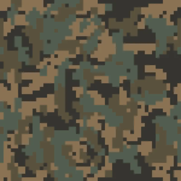 Digitalt Kamouflage Sömlöst Mönster Vektorillustration För Tryck Tyg Textil Tapet — Stock vektor
