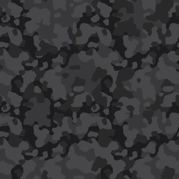 Camouflage Pattern Background Seamless Vector Illustration Classic Clothing Style Masking — Stock Vector