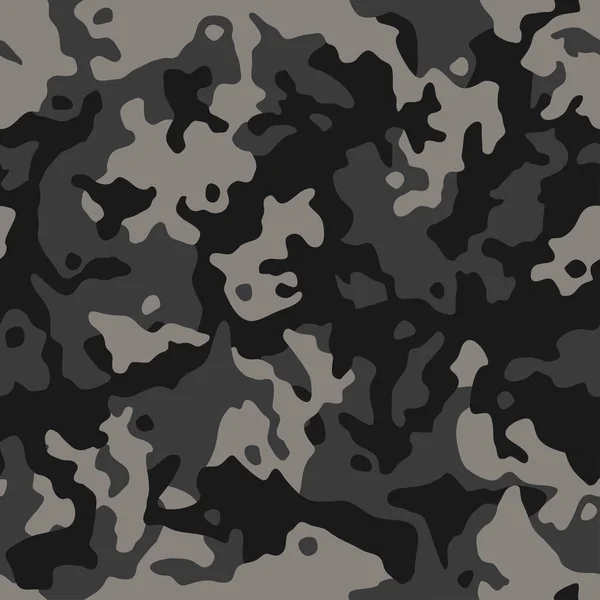 Fond Motif Camouflage Illustration Vectorielle Transparente Style Vestimentaire Classique Masquant — Image vectorielle