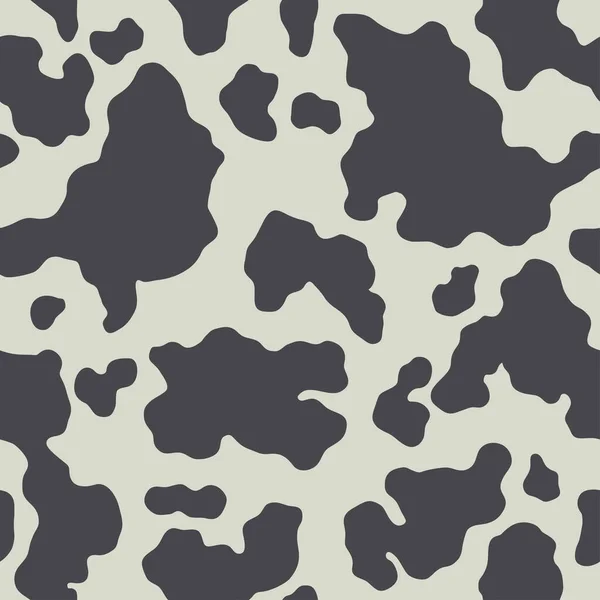 Fond Peau Vache Point Motif Répété Sans Couture Taches Chien — Image vectorielle