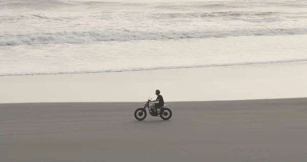 Motocykl plaży rowerowej — Zdjęcie stockowe