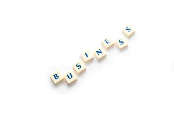 Business concepts in crossword. — Stock Photo, Image