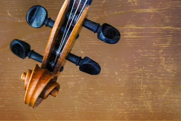 古いヴァイオリン音楽のコンセプト — ストック写真