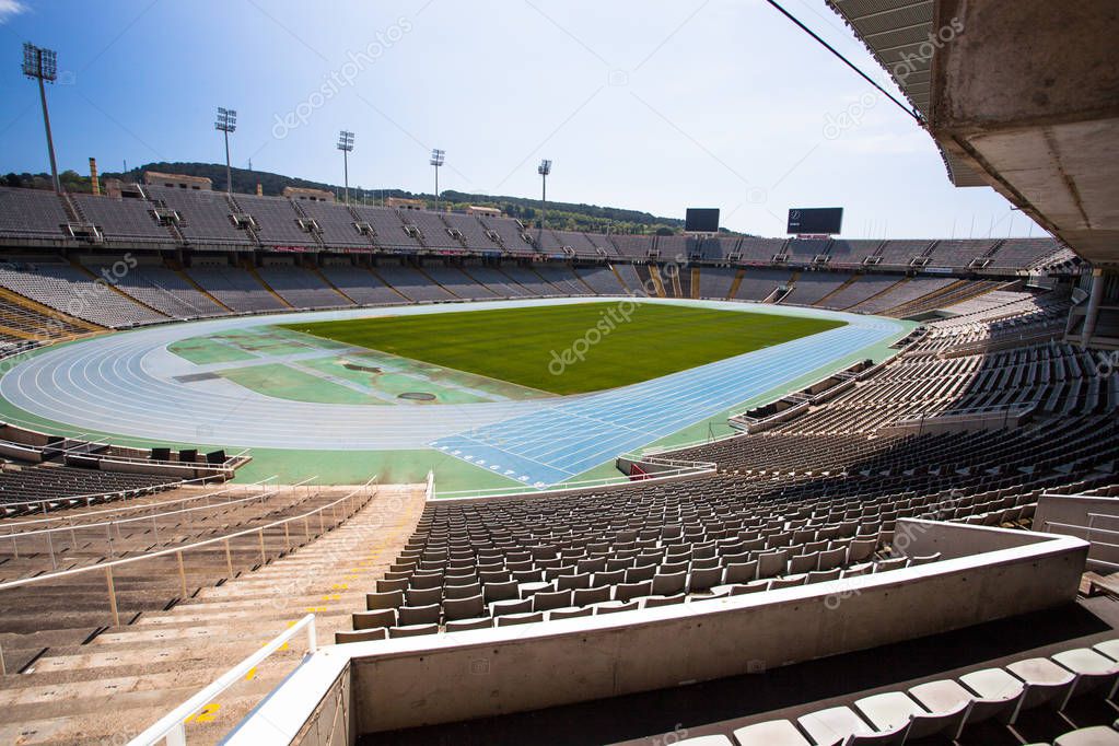 27. December 2016, Barcelona of Spain: View of Olympic Stadium in Barcelona of Spain