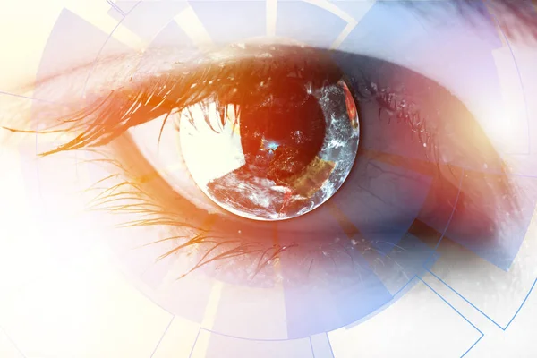 Source code in the eye — Stock Photo, Image