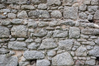 Gerçek taş duvar yüzey desen gri renk stil tasarım