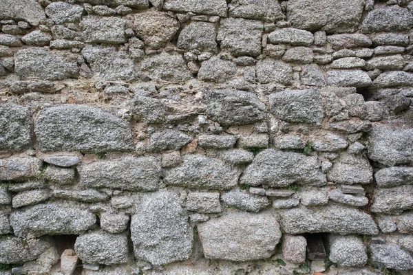 Gerçek taş duvar yüzey desen gri renk stil tasarım