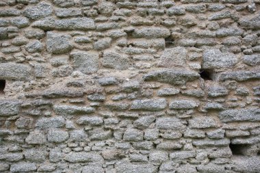 Gerçek taş duvar yüzey desen gri renk stil tasarım