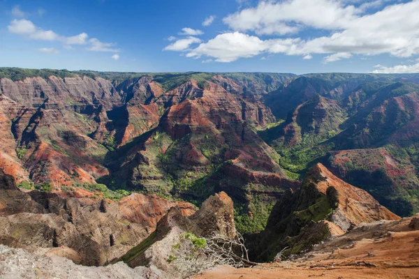 Bela Costa Na Pali no Havaí, ilha de Kauai — Fotografia de Stock