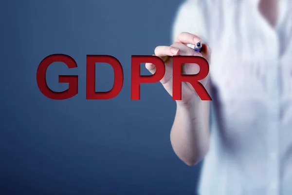 Concepto de GRPR - Reglamento general de protección de datos — Foto de Stock